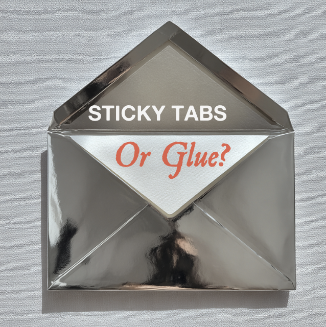 sticky tabs or glue press on nails