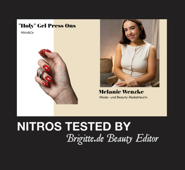 Beauty Editor Reviews Nitro&Co Press-On Nails | Brigitte.de